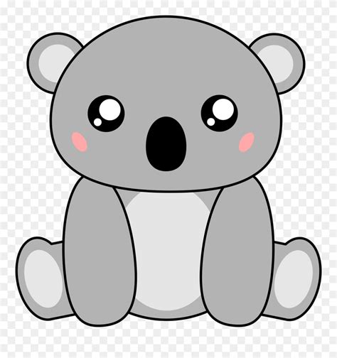 Cartoon Kawaii Koala Clipart 5710210 Pinclipart