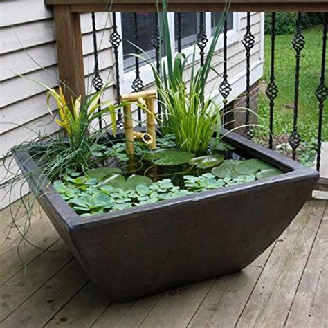 Aquascape Aquatic Patio Pond Container Water Garden 27 Inch Square