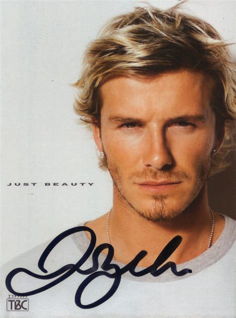 David Beckham Autograph Free David Beckham Autograph Download David