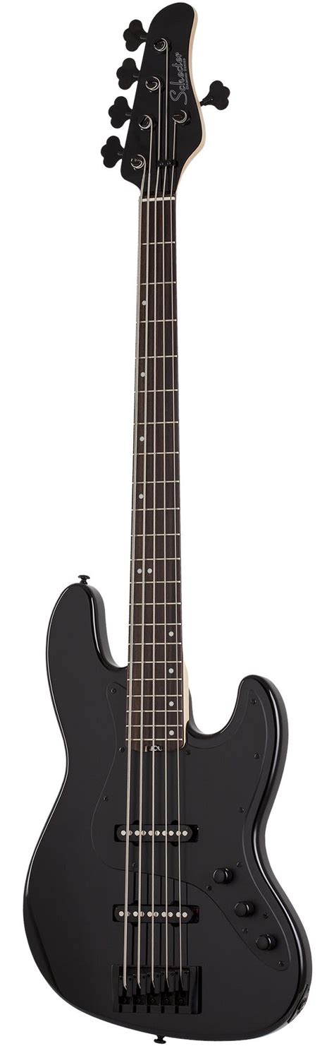 Schecter J 5 Bass In Gloss Black Andertons Music Co