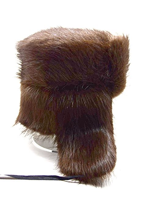 Winter Hat Made Of Natural Beaver Fur