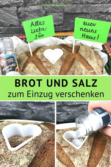 Als ansonsten unbeteiligte nachbarn schenkt man zum richtfest. Brot und Salz zum Einzug schenken ☘ Die besten Ideen ☘ ...
