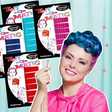 Tint O Matic Color Bobby Pins Vintage Hairstyling