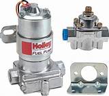 Photos of Holley Electric Fuel Pump