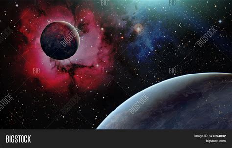 Distant Planet System Image And Photo Free Trial Bigstock