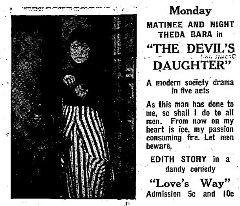 The Devil S Daughter 1915