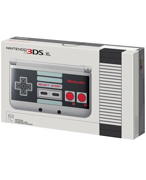 Consola Nintendo 3ds Xl Nes Edicion Limitada Gameplanet