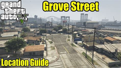 GTA 5 Grove Street Map Location Guide YouTube