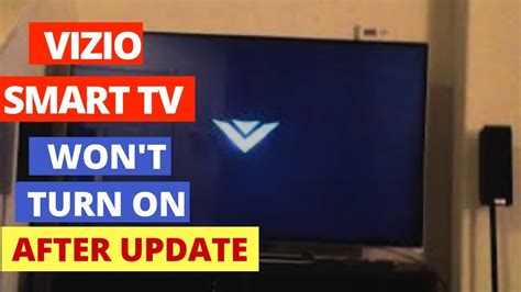 How To Fix A Vizio Tv That Wont Turn On After Firmware Update Part 1