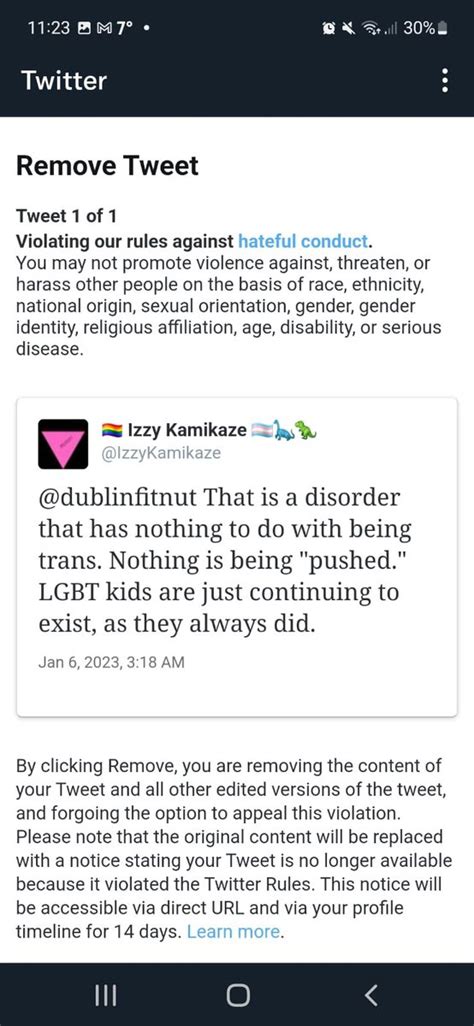 Wootmaster 🦓 On Twitter Rt Msolurin Twitter Is Allowing Transphobes To Say Trans People Are