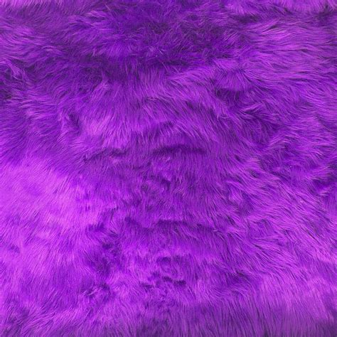 Faux Fur Fabric Shag Purple 60 Wide 1495yard 100 Polyester Bty