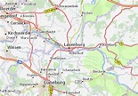 MICHELIN-Landkarte Lauenburg - Stadtplan Lauenburg - ViaMichelin