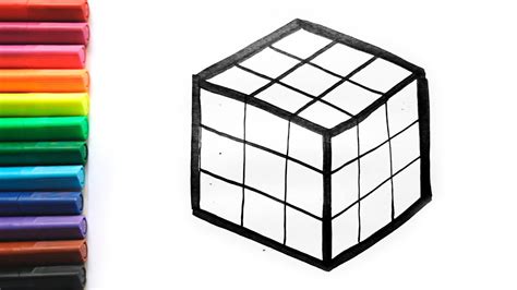 Some of the technologies we use are necessary for critical functions like security and site integrity, account authentication, security and privacy preferences, internal site usage and maintenance data, and to make the site work correctly for browsing and transactions. Нow to draw a Rubik's cube? Draw and paint with children ...