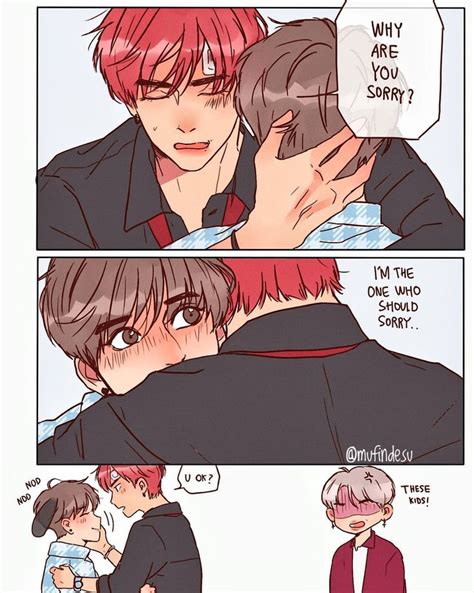 Vkook Taekook Fanart 3 Taekook Cómics Románticos Personajes De Anime