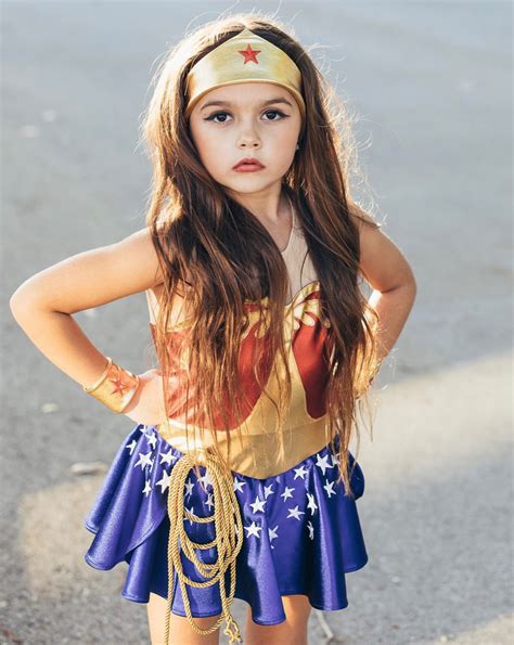 The Classic Wonder Womankid Costume — Doloris Petunia
