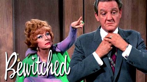 Endora Helps Darrin With A Client Bewitched Youtube