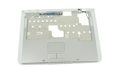 Dell Inspiron E1505 6400 Palmrest Touchpad Media Board Hinge Covers