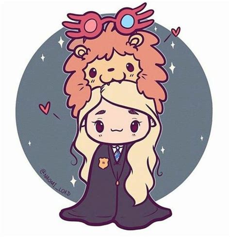 10 Luna Lovegood Dibujo