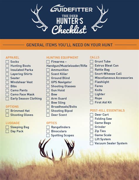 Deer Hunting Tips Guidefitter