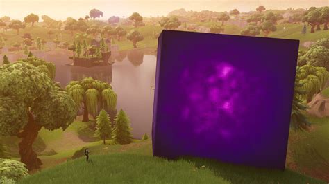 Fortnite Cube Live Event Makes Loot Lake Bouncy And Adds Purple Smoke