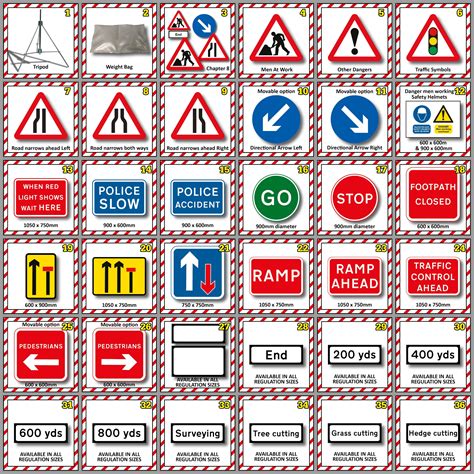 Bespoke Flexible Safety Signs And Fold Up Reflective Road Signs