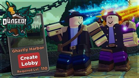Roblox Dungeon Quest Ghastly Harbor Weapons