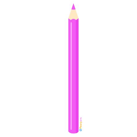Free Pink Colored Pencil Clipart Pearly Arts