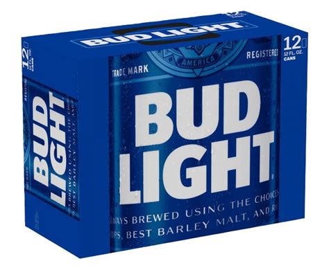 Bud Light 12oz 12 Pack Can Primo Liquors