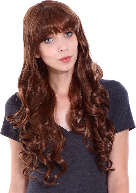 women wigs long curly full wavy cosplay party wigs light brown free hot nude porn pic gallery