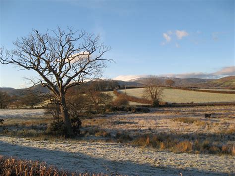 Frosty Fields © Jonathan Wilkins Geograph Britain And Ireland