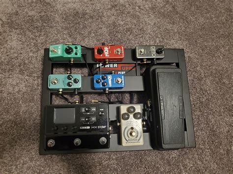 My stomp remains in a happily polygamous relationship with all of them. Planned on making a mini pedal board, got an HX Stomp and ...