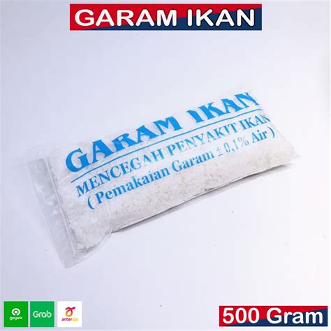 Jual Garam Garem Ikan Krosok Kasar 500 Gr Gram Garam Ikan 500gr Garam