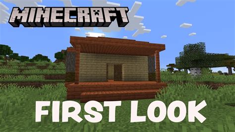 First Look Minecraft Youtube