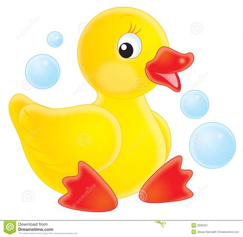 Rubber Duck Cartoon Character Cute Yellow Ducky Perfect