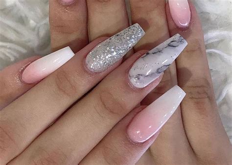 70 Trendy Designs Acrylic Nails To Try Once Polish And Pearls