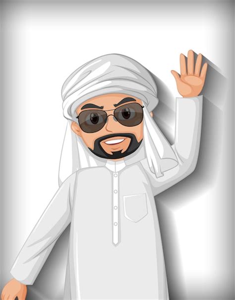saudi man vectors and illustrations for free download freepik