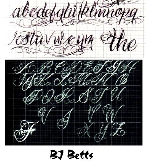 Check spelling or type a new query. free cursive lettering styles for tattoos | Tattoo ...