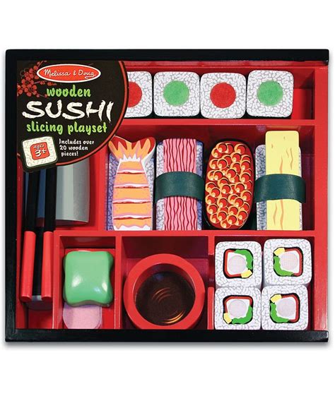 Melissa And Doug Kids Toys Sushi Slicing Playset And Reviews Macys