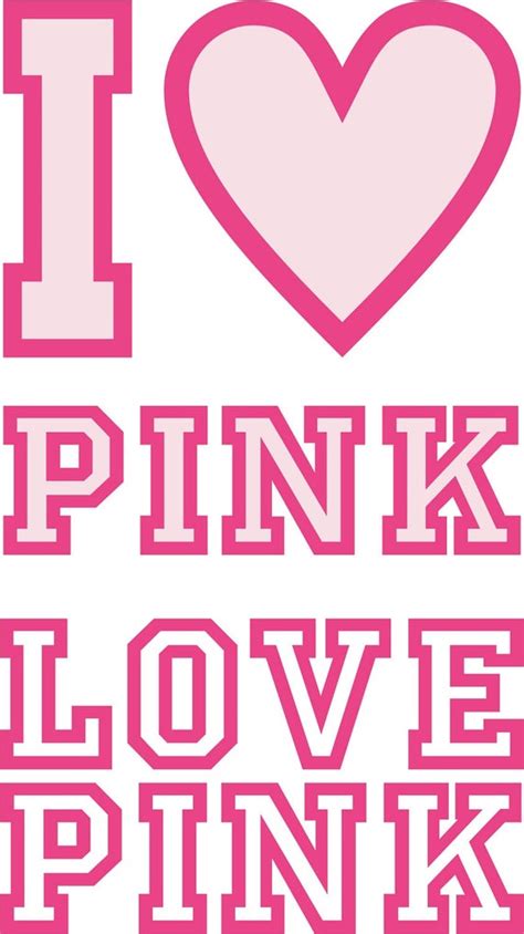 151 Love Pink Logo Svg SVG PNG EPS DXF File