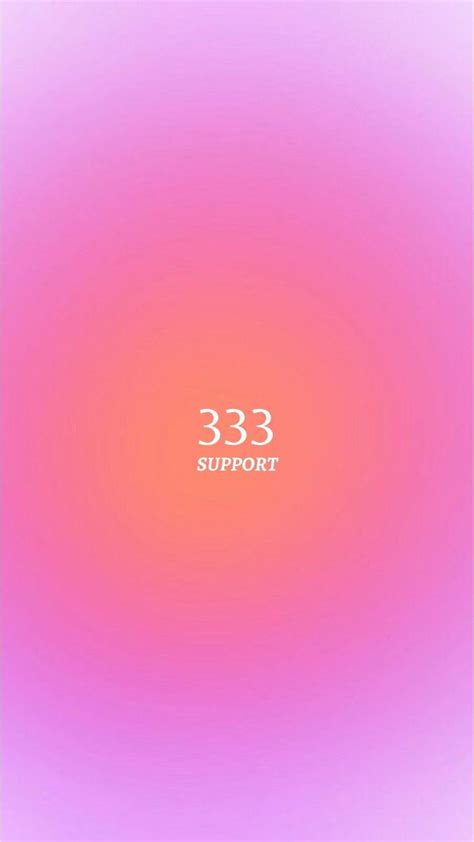 Angel Number 333 Support 🤍 Angel Numbers Aura Colors Number Wallpaper