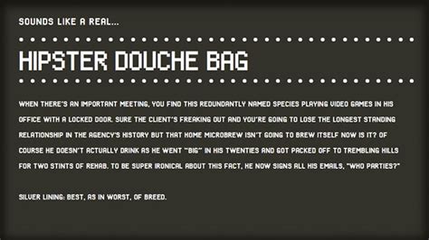 Is Your Creative Director A Douchebag Find Out With The Creative