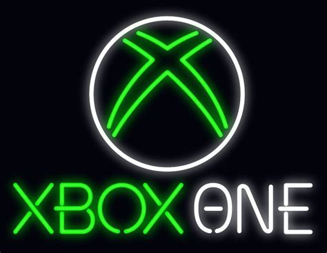 Xbox One Neon Sign Neon Signs Xbox T Card Xbox One