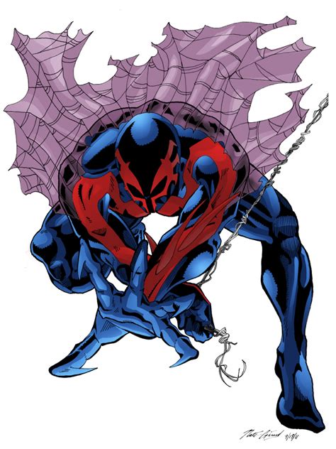Spiderman 2099 By N8fett On Deviantart Spiderman Spiderman Comic