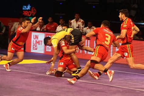 Pro Kabaddi Live Streaming Watch Bengaluru Bulls Vs Telugu Titans Live