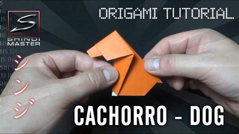 Aprenda A Fazer Um Cachorro Em Origami Dog Origami Tutorial