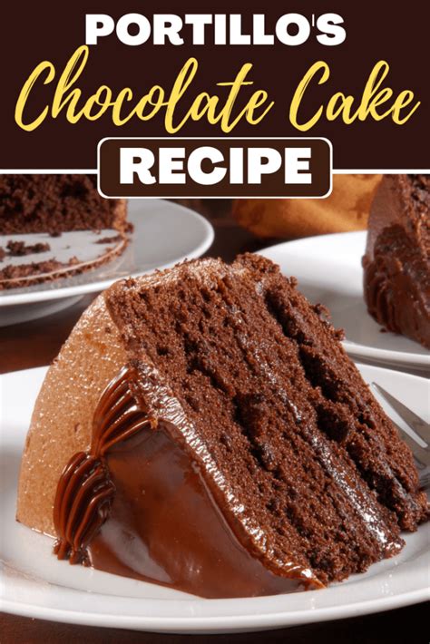It is a perfect base to dump the best frosting, fudge, or chocolate all over it. Portillo's Chocolate Cake Recipe - Insanely Good