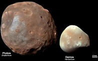 Cómo sería una misión tripulada a Fobos y Deimos, las lunas de Marte ...