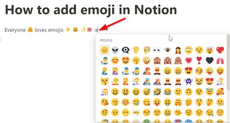 How To Add Emoji In Notion Essential Guide 2021easy To Follow