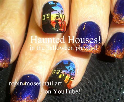 Robin Moses Nail Art Halloween Halloween Nails Halloween Pics