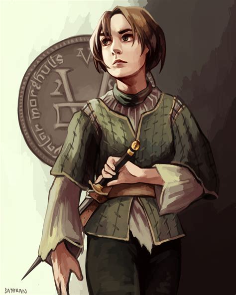 Arya Stark By Say0ran On Deviantart